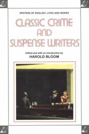 Cover of: Classic crime and suspense writers