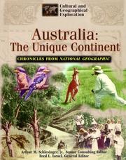 Cover of: Australia: the unique continent