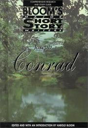 Joseph Conrad by Harold Bloom