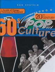 Cover of: The 60's (20th Century Pop Culture)