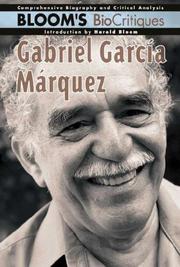 Cover of: Gabriel García Márquez by Harold Bloom