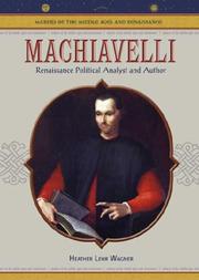 Cover of: Machiavelli by Heather Lehr Wagner