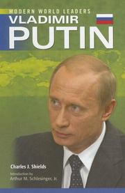 Cover of: Vladimir Putin (Modern World Leaders)