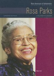 Cover of: Rosa Parks: Civil Rights Leader (Black Americans of Achievement)