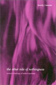 Cover of: The Other Side of Nothingness: Toward a Theology of Radical Openness