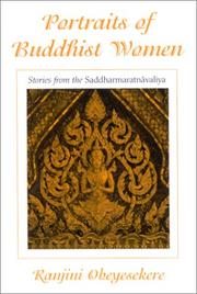 Cover of: Portraits of Buddhist women: stories from the Saddharmaratnāvaliya
