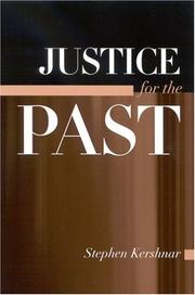 Justice for the Past (Suny Series in American Constitutionalism) by Stephen Kershnar