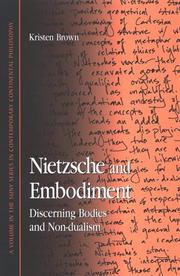 Nietzsche and embodiment : discerning bodies and non-dualism