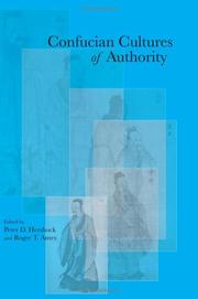 Cover of: Confucian cultures of authority: edited by Peter D. Hershock and Roger T. Ames.