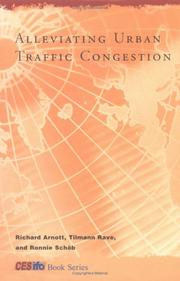 Cover of: Alleviating urban traffic congestion