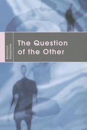 The question of the other