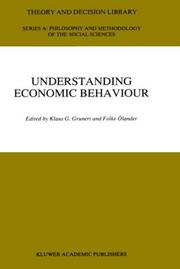 Understanding economic behaviour