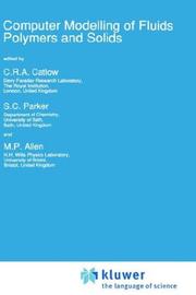 Computer modelling of fluids polymers and solids