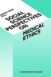 Social science perspectives on medical ethics