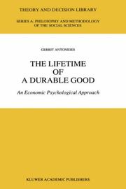 The lifetime of a durable good : an economic psychological approach