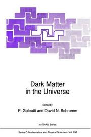 Dark matter in the universe