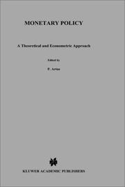 Monetary policy : a theoretical and econometric approach