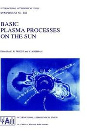 Basic plasma processes on the sun by International Astronomical Union. Symposium