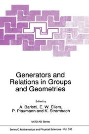 Generators and relations in groups and geometries