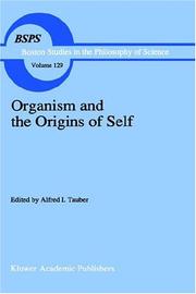 Organism and the origins of self