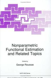 Nonparametric functional estimation and related topics