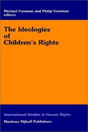 Cover of: The Ideologies of children's rights