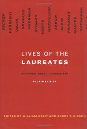 Cover of: Lives of the Laureates - Fourth Edition: Eighteen Nobel Economists
