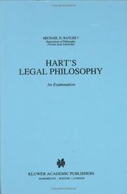 Hart's legal philosophy : an examination