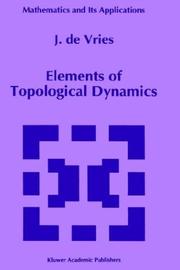 Cover of: Elements of topological dynamics