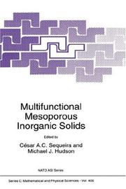 Multifunctional mesoporous inorganic solids