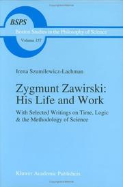 Zygmunt Zawirski : his life and work : with selected writings on time, logic and the methodology of science