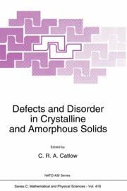 Defects and disorder in crystalline and amorphous solids