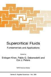 Supercritical fluids - fundamentals for application