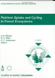 Nutrient uptake and cycling in forest ecosystems : proceedings of the CEC/IUFRO Symposium Nutrient Uptake and Cycling in Forest Ecosystems