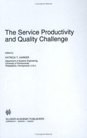 The service productivity and quality challenge