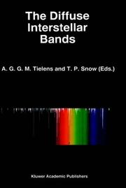 Cover of: The diffuse interstellar bands