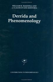 Derrida and phenomenology