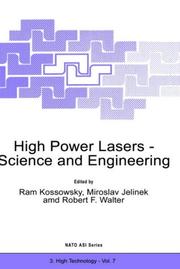 High power lasers : science and engineering