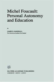 Michel Foucault : personal autonomy and education