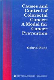 Causes and control of colorectal cancer : a model for cancer prevention