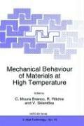 Mechanical behaviour of materials at high temperature