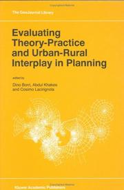 Evaluating theory-practice and urban-rural interplay in planning