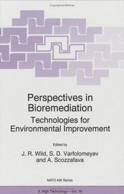 Perspectives in Bioremediation : technologies for environmental improvement