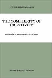 Cover of: The Complexity of Creativity (Synthese Library)