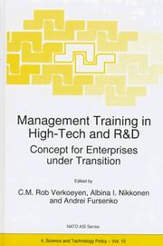 Management training in high-tech and R&D : concept for enterprises under transition