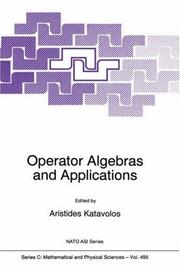 Operator algebras and applications