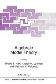 Algebraic model theory