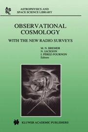 Observational cosmology : with the new radio surveys : proceedings of a workshop held in Puerto de la Cruz, Tenerife, Canary Islands, Spain, 13-15 January 1997