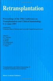 Retransplantation : proceedings of the 29th Conference on Transplantation and Clinical Immunology, 9-11 June, 1997