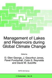 Management of lakes and reservoirs during global climate change